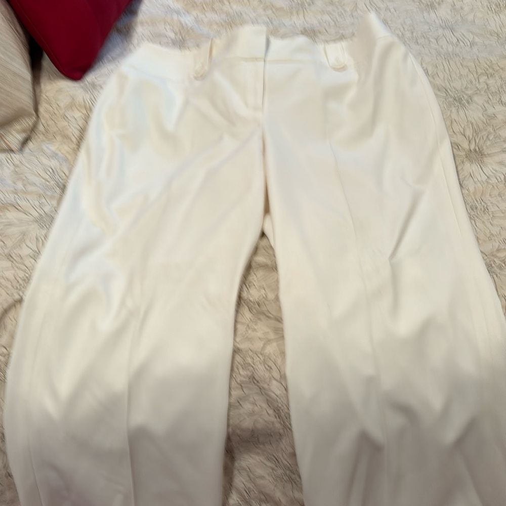 White dressy pants never worn brand new